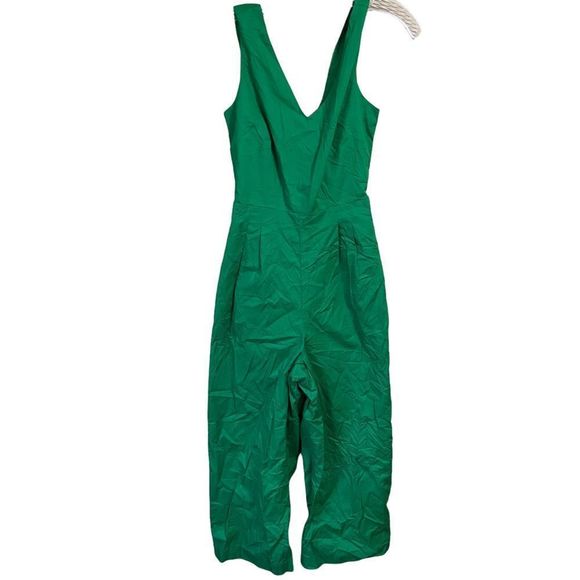 JCrew Sz 2 GREEN JUMPSUIT - Picture 6 of 9